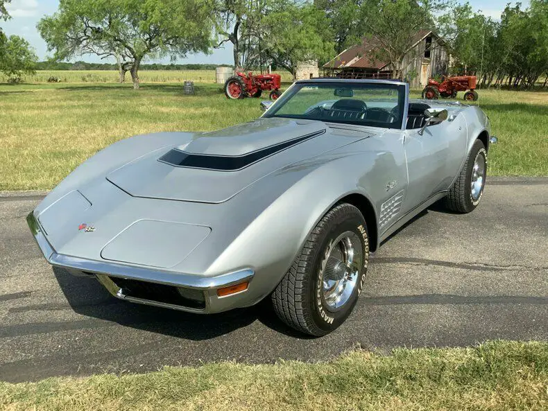 1970 Chevrolet Corvette Convertible crate 350 4spd PS PB