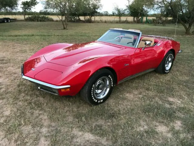 1970 Chevrolet Corvette Stingray Convertible, PS, PB, A/C, Auto