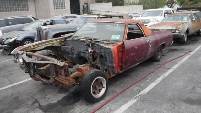 1970 Chevrolet El Camino 1970 ELCAMINO MANUAL TRANS BARN FIND NO RESERVE