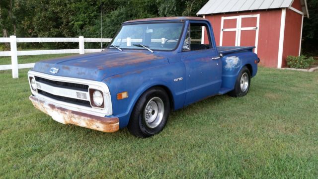 1970 Chevrolet C-10 SWB Step Side / Nice Patina / Straight/Solid Chevy C10!