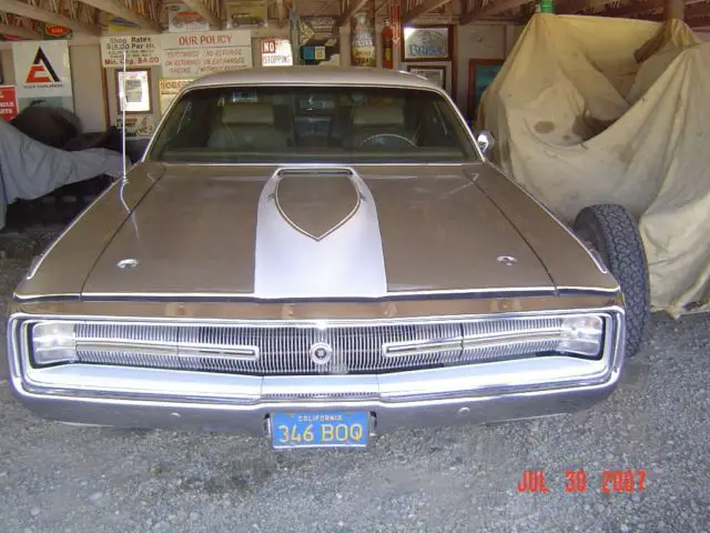 1970 Chrysler 300 Series fiberglass hood and trunk w-wing