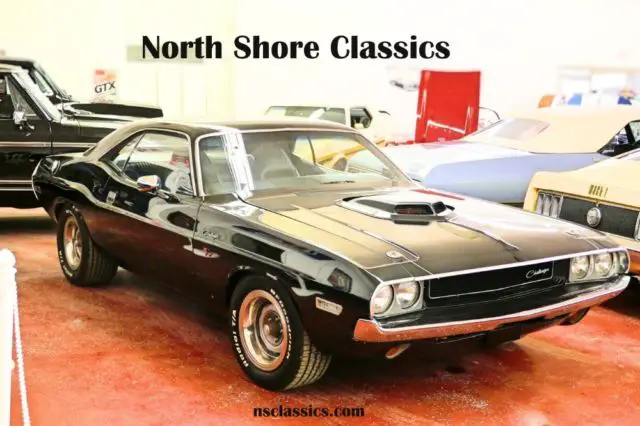 1970 Dodge Challenger -BLACK ON BLACK- 360 V8 AUTOMATIC-RESTORED-NEW JET