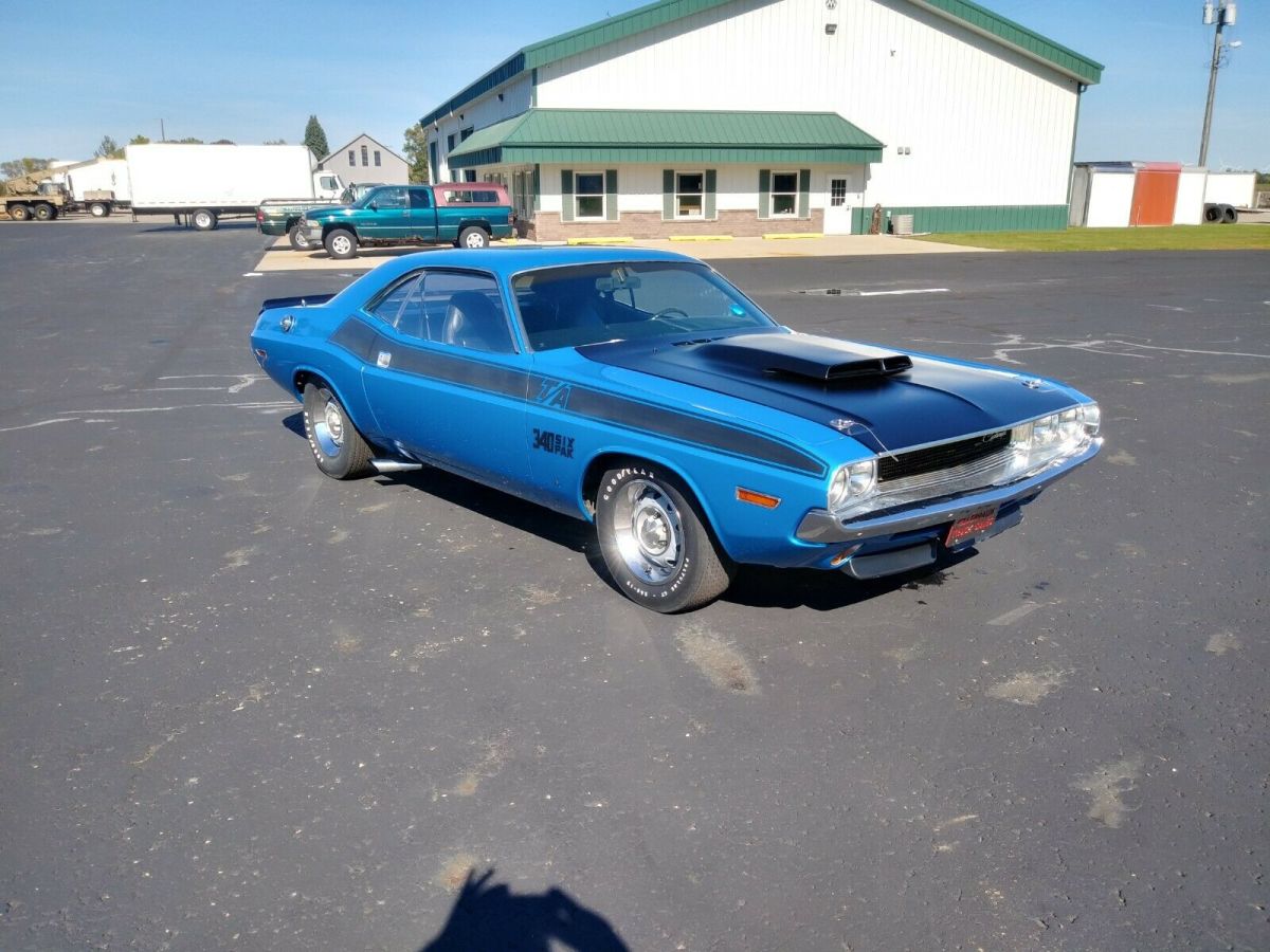 1970 Dodge Challenger Ta 340 Sixpak Six Pack Trans Am B5 Blue Job Vin T A For Sale Photos Technical Specifications Description