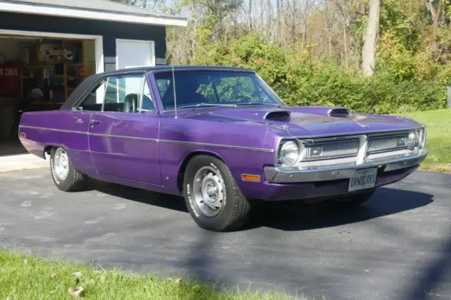 1970 Dodge Dart -SWINGER- PLUM CRAZY PURPLE - NUMBERS MATCHING -SE