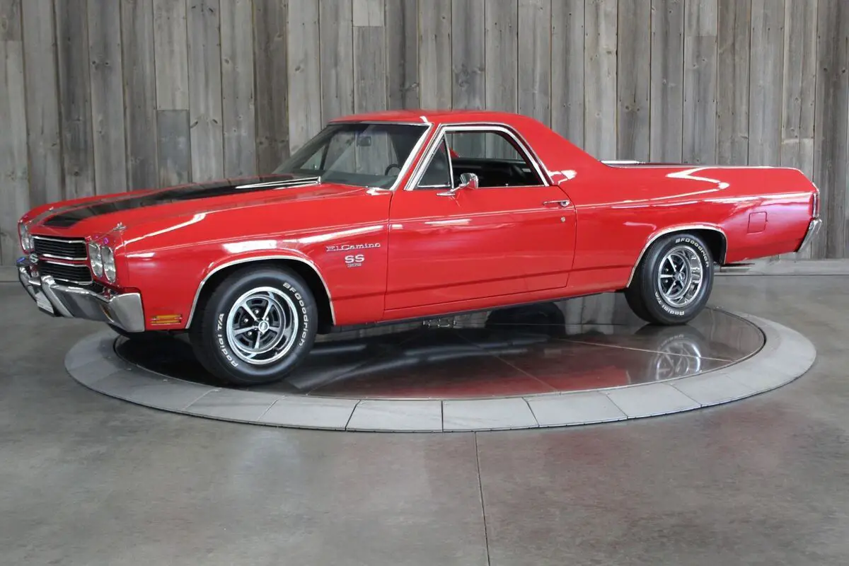 1970 Chevrolet El Camino 396 AC PWR Win-Brk-Str #'s Matching Engine