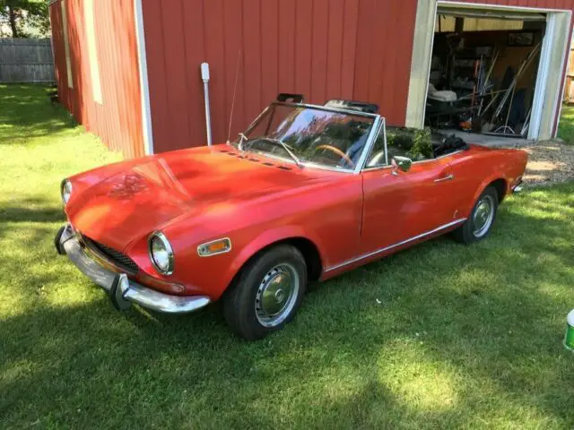 1970 Fiat 124 Spider