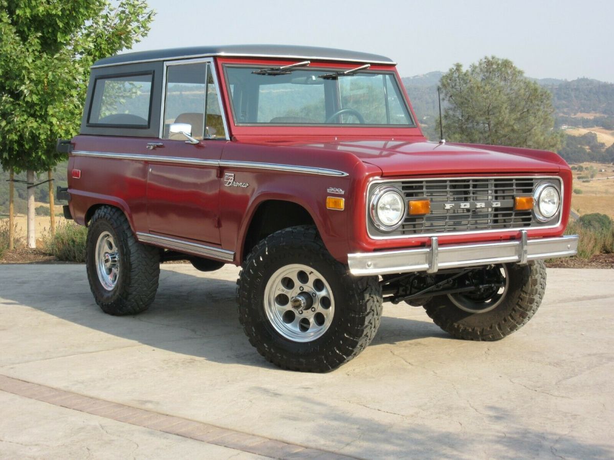1970 Ford Bronco Un-Cut Comprehensive Frame-Off Restoration