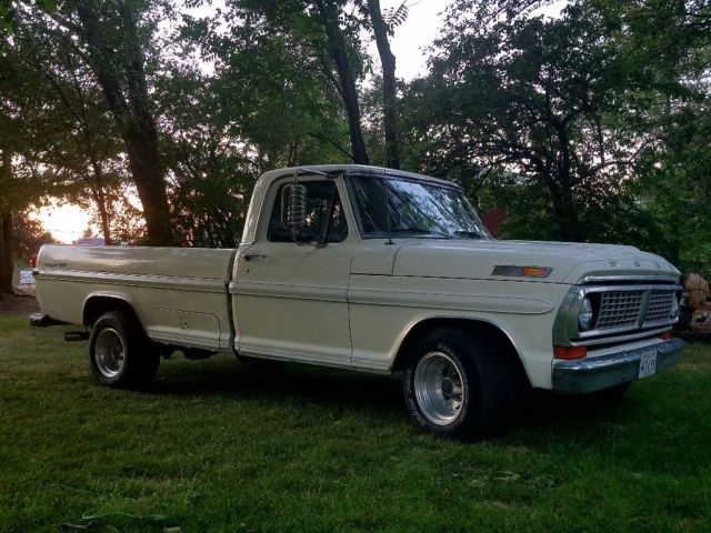1970 Ford F-100 Ranger. XLT with camper options