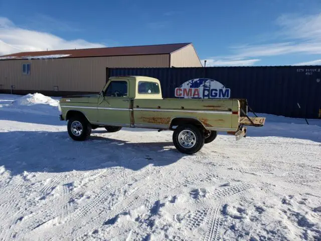 1970 Ford F-100 Sport Custom, Camper Edition.