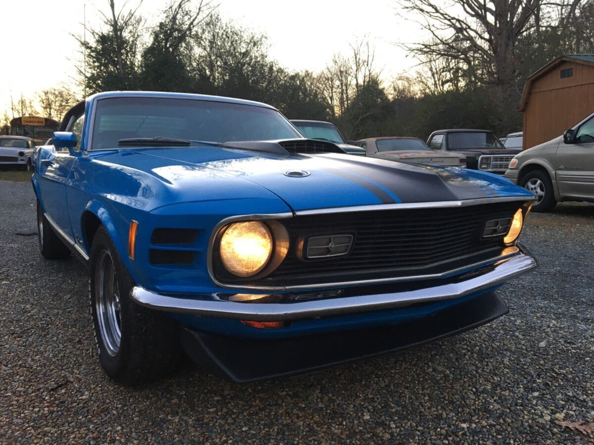 1970 Ford Mustang Mach 1 fastback 4-speed 1 owner original 38,565 low miles