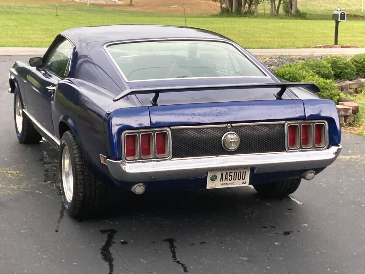 1970 Ford Mustang Sportscar Blue RWD Automatic Mach 1 for sale