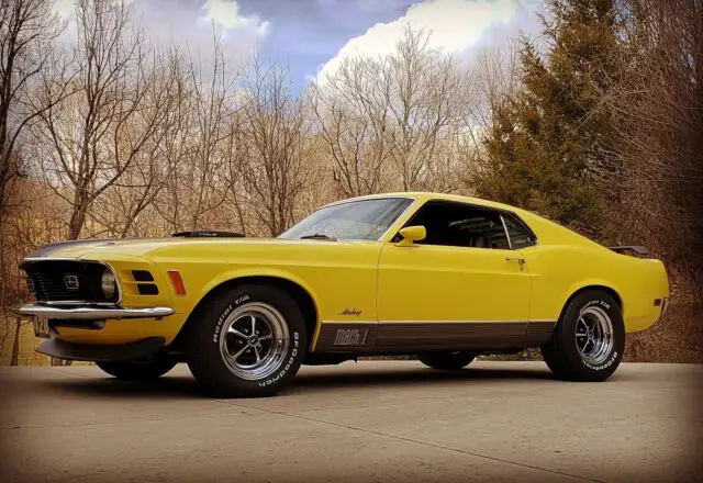 1970 Ford Mustang -MACH 1 -R CODE 428 COBRA JET- 77,000 ACTUAL MILES