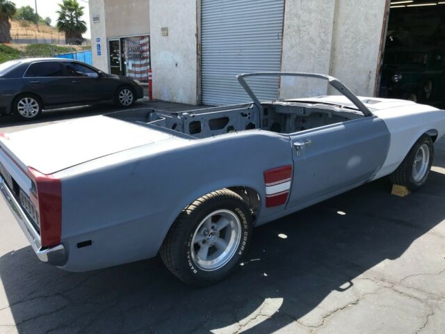 1970 Ford Mustang Shelby Convertible Restomod Project Car