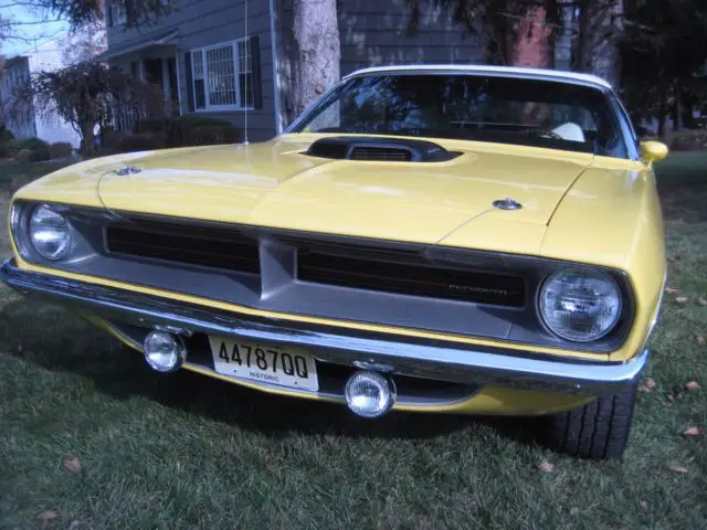 1970 Plymouth Barracuda CUDA CONVERTIBLE