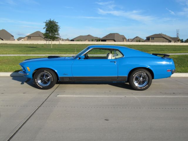 1970 Ford Mustang Mach I-Deluxe Interior