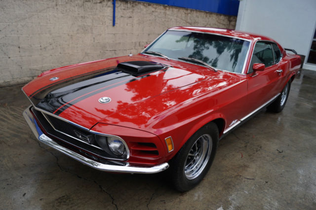 1970 Ford Mustang MACH 1 351 4 BBL CLEVELAND V8 WITH SHAKER HOOD!