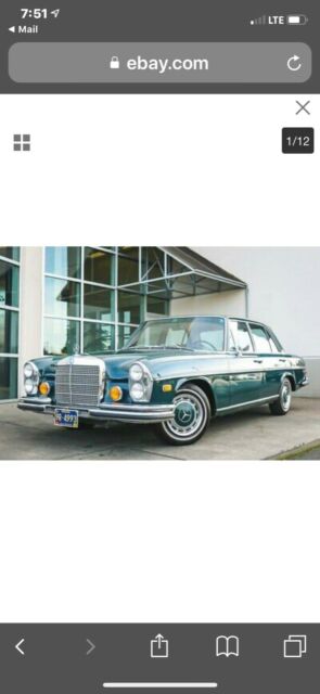 1970 Mercedes-Benz 200-Series