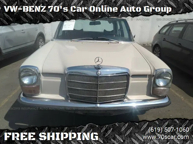 1970 Mercedes-Benz 200-Series 220 D