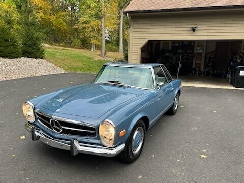 1970 Mercedes-Benz 280 SL Coupe Blue 1970 Mercedes-Benz 280 SL