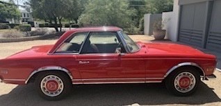 1970 Mercedes-Benz 280 SL Red 1970 Mercedes-Benz 280 SL