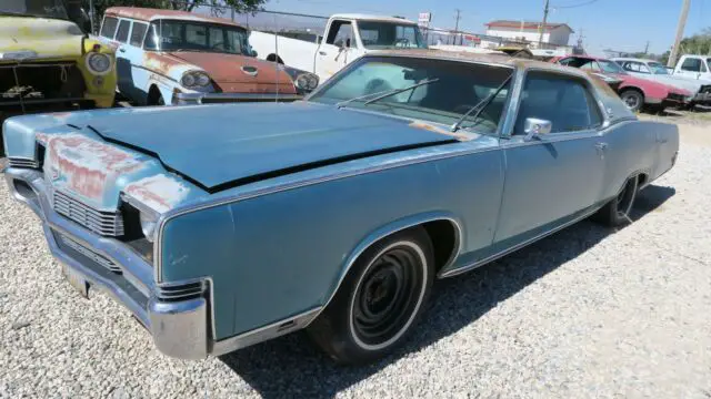 1970 Mercury MAQUIS CALIFORNIA PROJECT CAR! BLUE PLATES