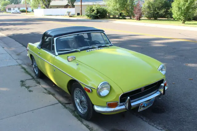 1970 MG MGB Black