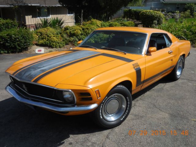1970 Ford Mustang BOSS 302 Original Paint Project