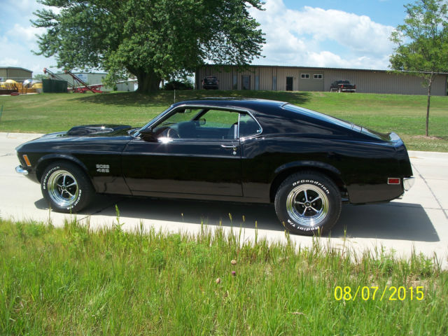 1970 Mustang Boss 429 Raven Black for sale: photos, technical ...