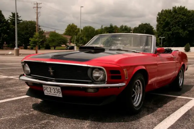 1970 Ford Mustang Convertible Deluxe Package