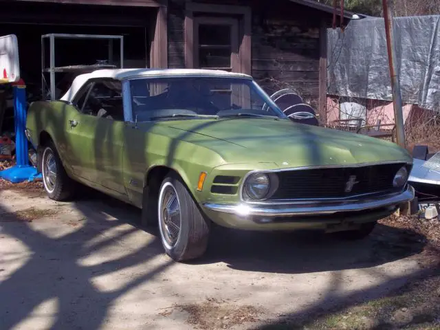 1970 Ford Mustang 2-door convertible