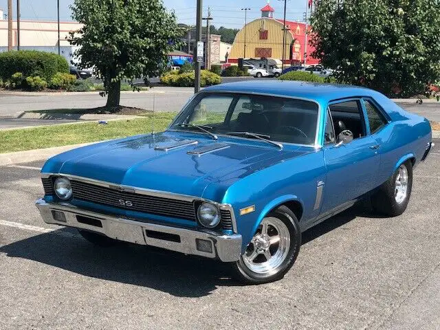 1970 Chevrolet Nova 396 SAGINAW 4SPD PS PDB TACH GAUGES