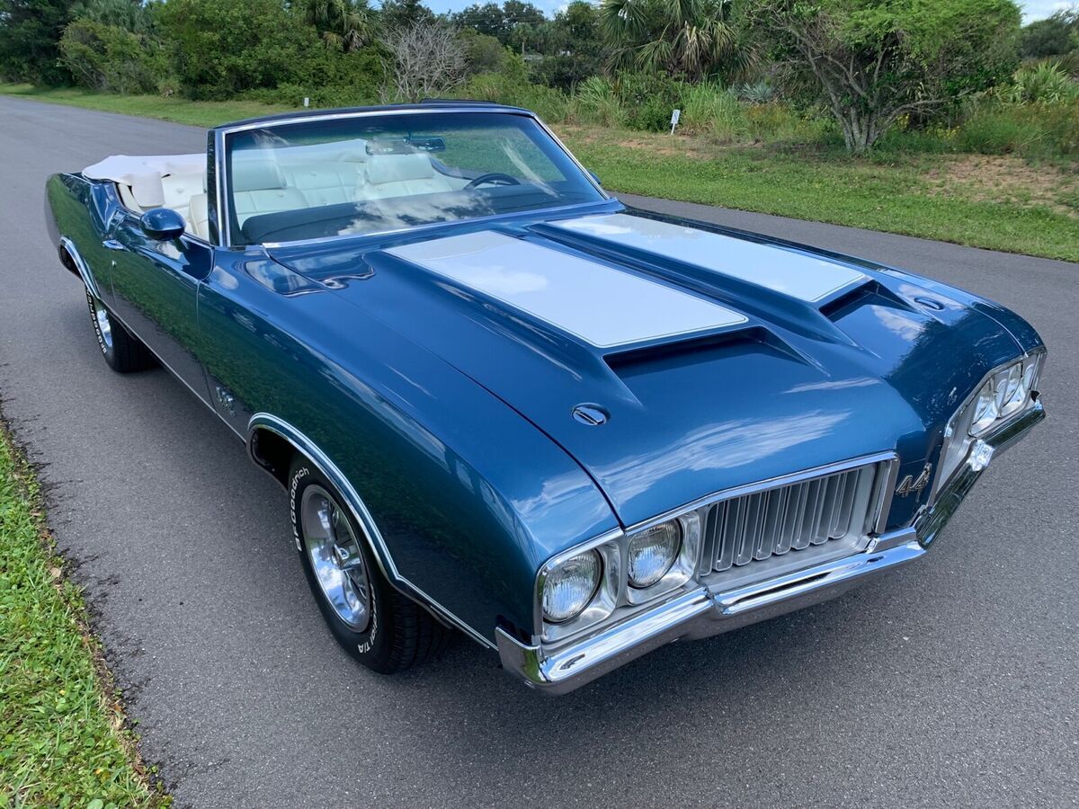 1970 Oldsmobile 442 A/C PW PB PS PFS buckets console # matching