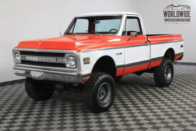 1970 Chevrolet K10 RESTORED. RARE SHORT BOX 4X4. MUST SEE!