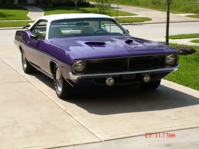 1970 Plymouth Barracuda MATCHING NUMBERS