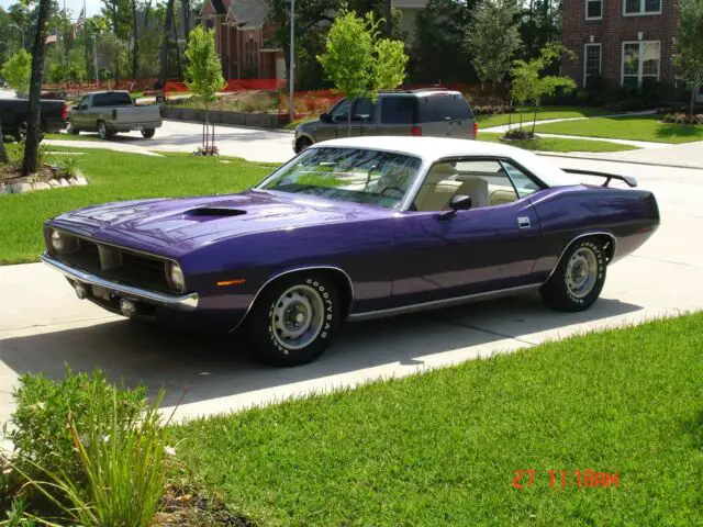 1970 Plymouth Barracuda Matching Number