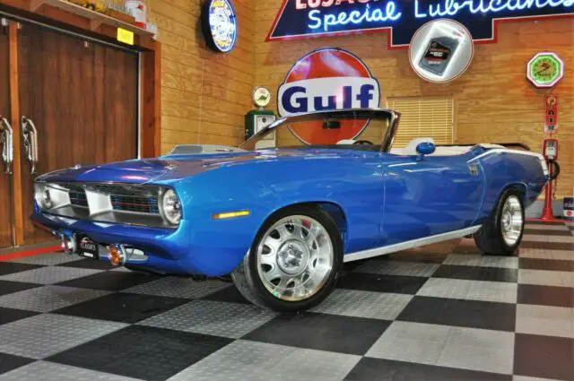 1970 Plymouth Barracuda 'Cuda 6.1L HEMI 5-Speed Pro-Touring Convertible