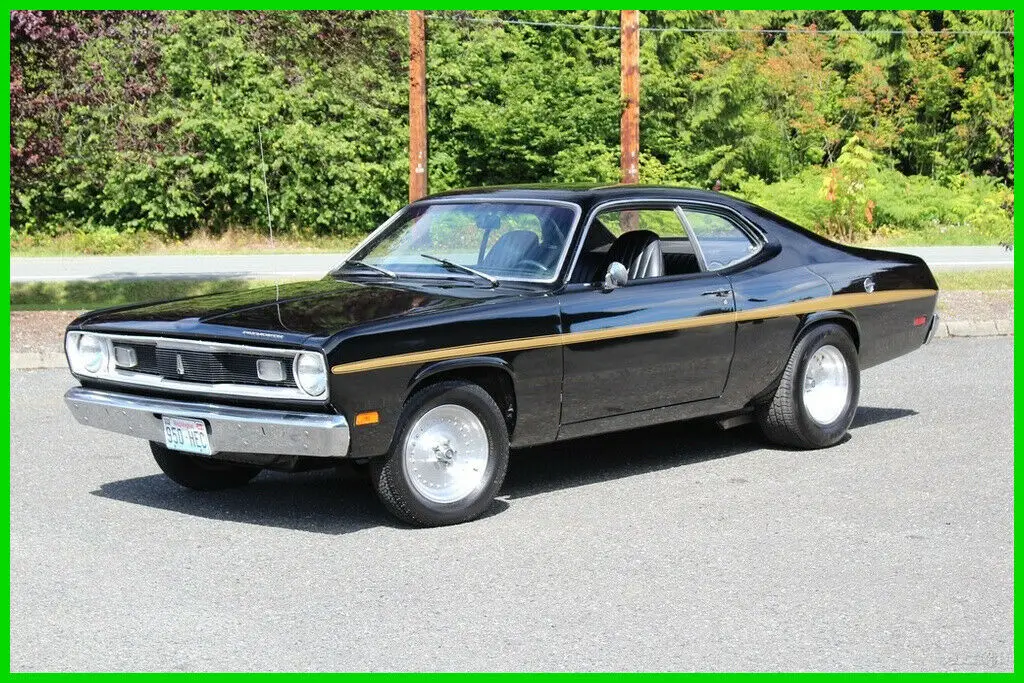 1970 Plymouth Duster Duster brother to Dodge Demon, Rally Gauges, disc Brakes