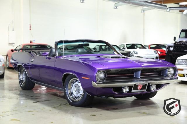 1970 Plymouth Hemi 'Cuda Convertible --