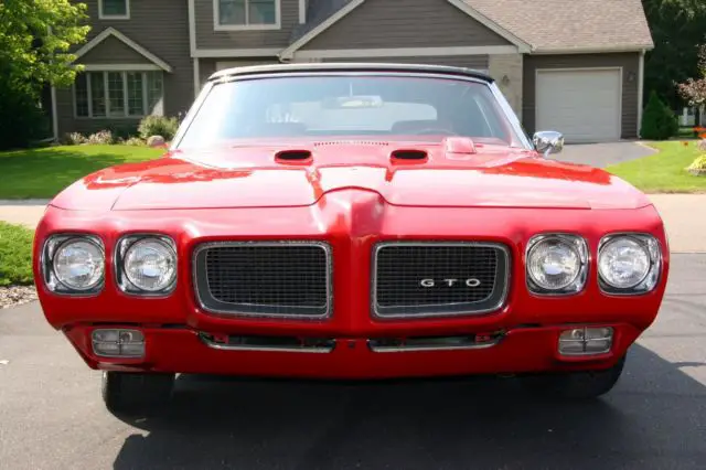 1970 Pontiac GTO 455 CID  - 4 Speed  - Convertible :  1:158