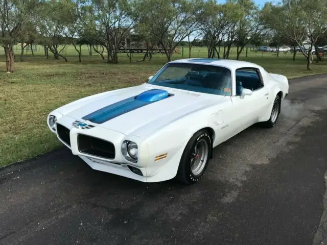 1970 Pontiac Trans Am 1970 Trans Am, Polar White, A/C, Auto, PS, PB