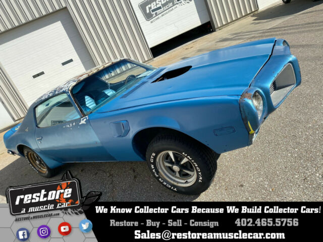 1970 Pontiac Trans Am Lucerne Blue, Texas Rolling Project