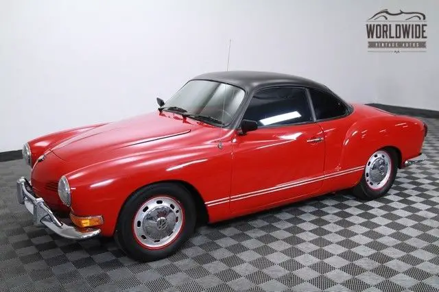 1970 Volkswagen Karmann Ghia Restored Custom.