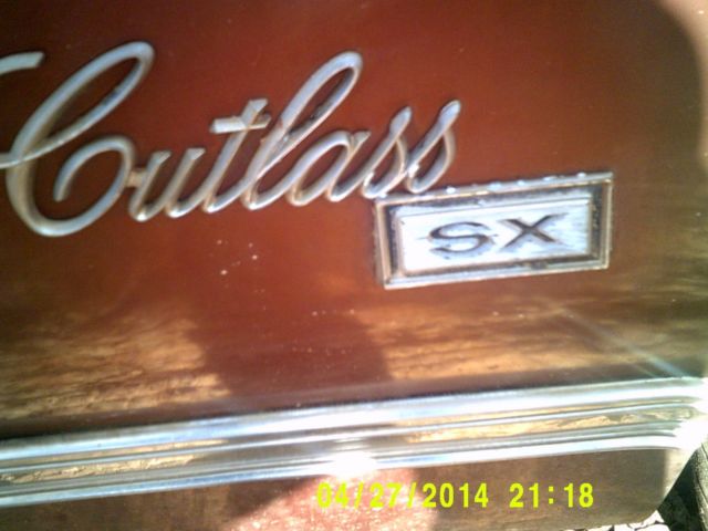 1971 Oldsmobile Cutlass sx 455