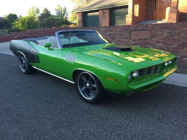 1971 Plymouth Barracuda convertible