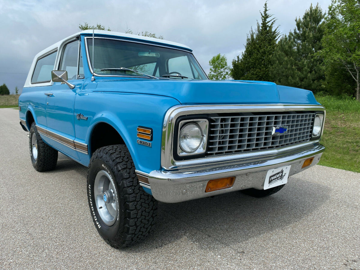 1971 Chevrolet Blazer K5 CST - 4x4, 350ci Auto, Med Blue, 89k Miles