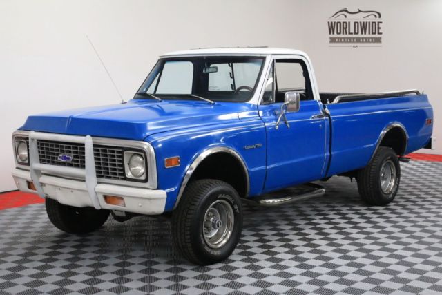 1971 Chevrolet K10 RARE 4X4 V8 PS PB