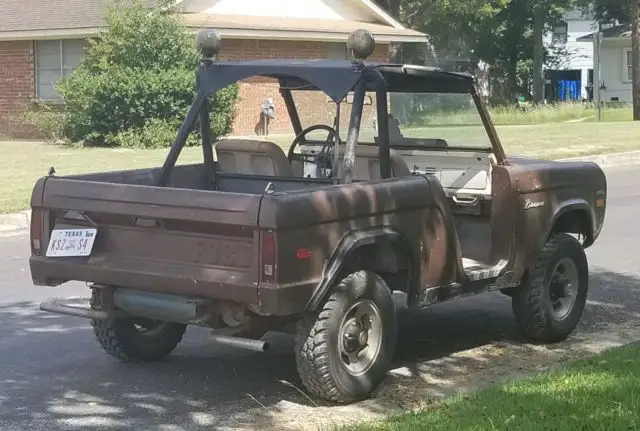 1971 Ford Bronco HALF-CAB ROADSTER