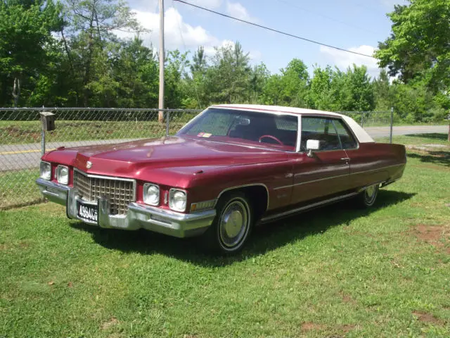 1971 Cadillac DeVille deville