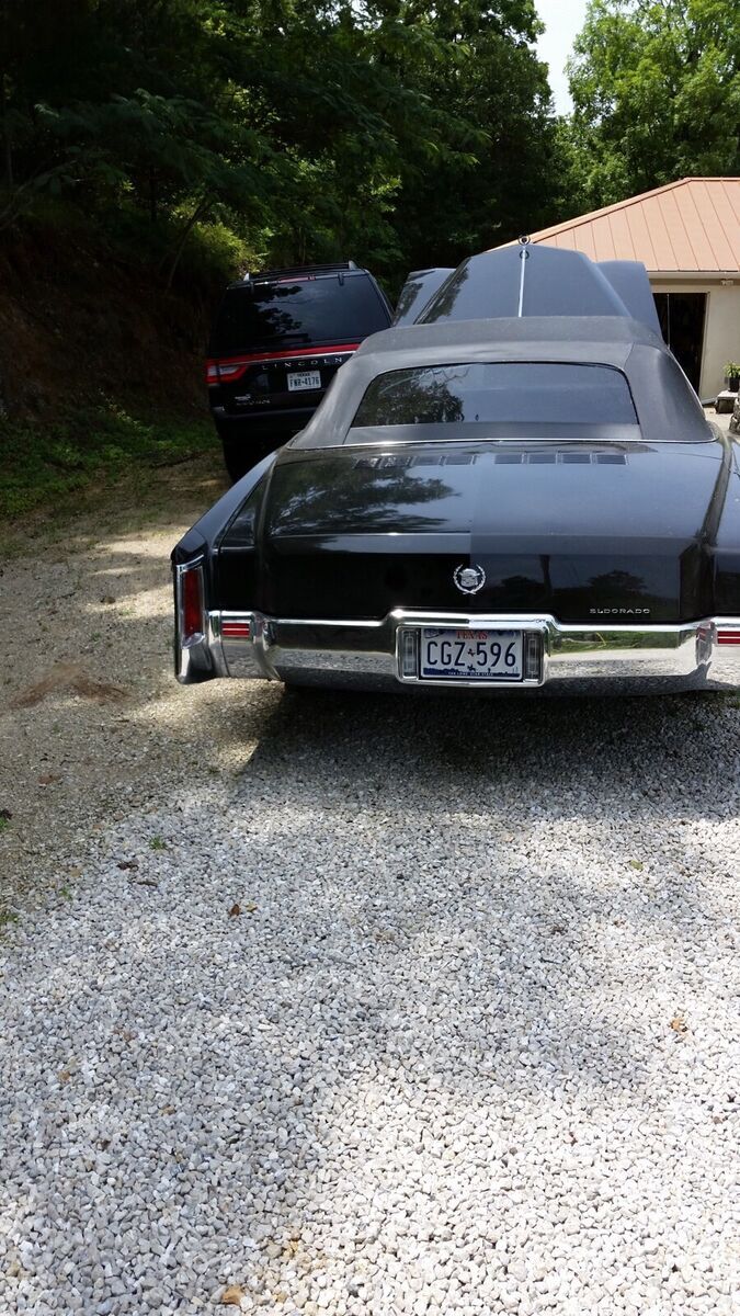 1971 Cadillac Eldorado Triple Black