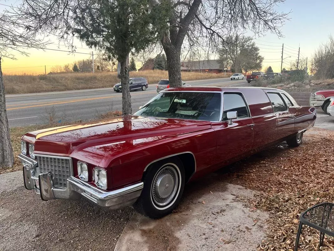 1971 Cadillac Fleetwood limousine custom stretched limousine